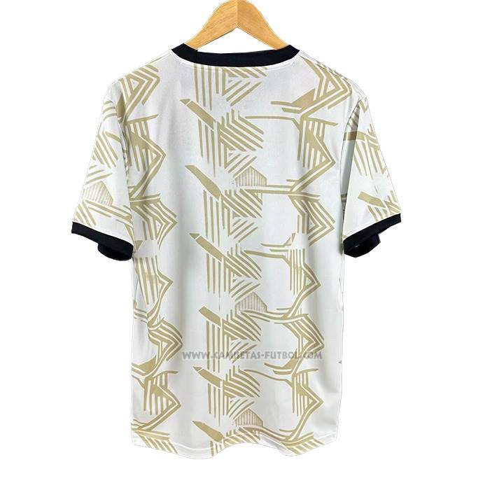 Tailandia Camiseta Sporting Special 2025-2026 Blanco Amarillo